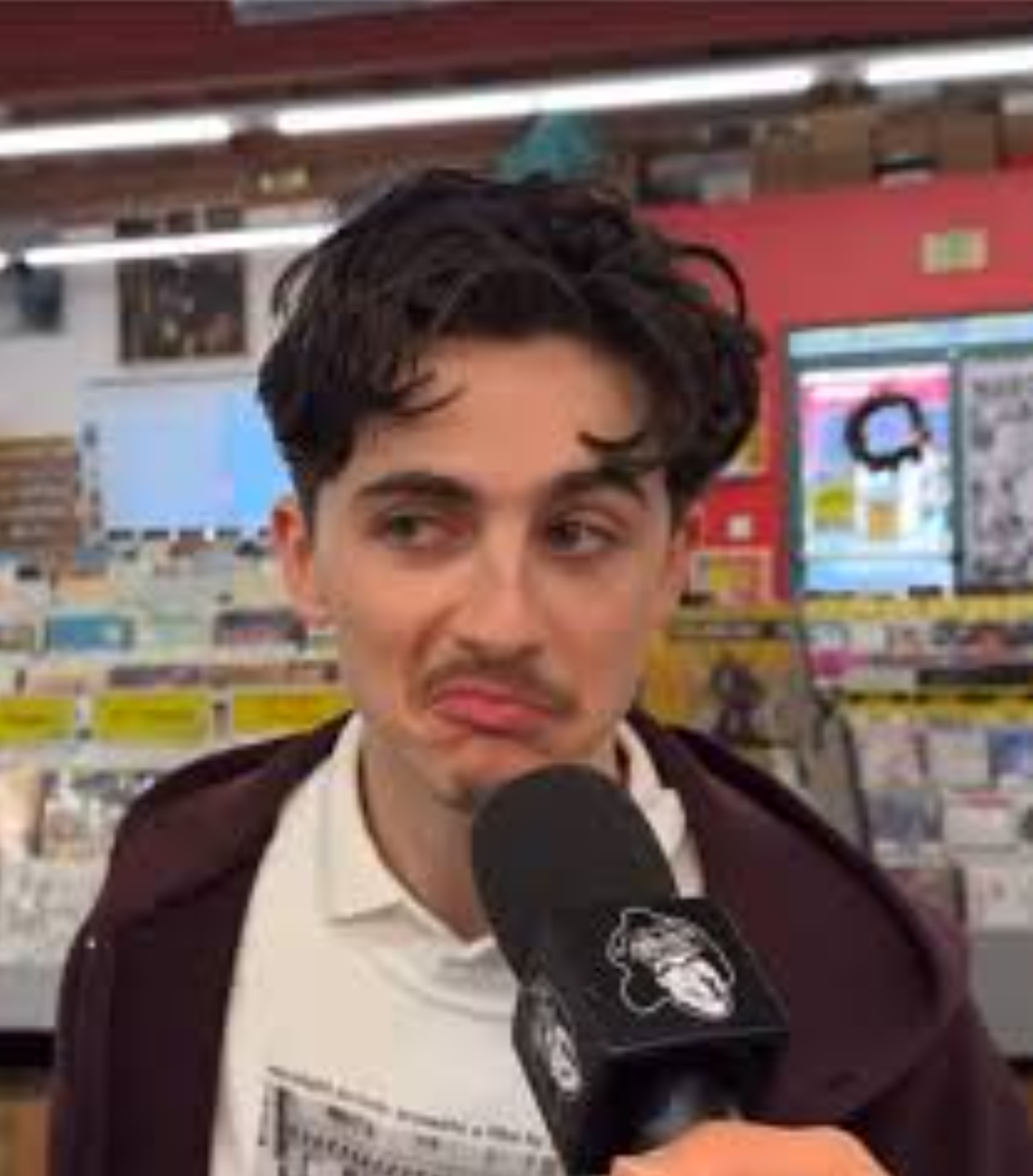 timmy chalamet confused